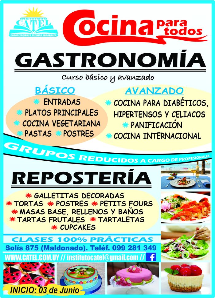 Gastronomía y Repostería. CATEL